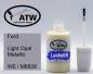 Preview: Ford, Light Opal Metallic, WE / M6828: 20ml Lackstift, von ATW Autoteile West.